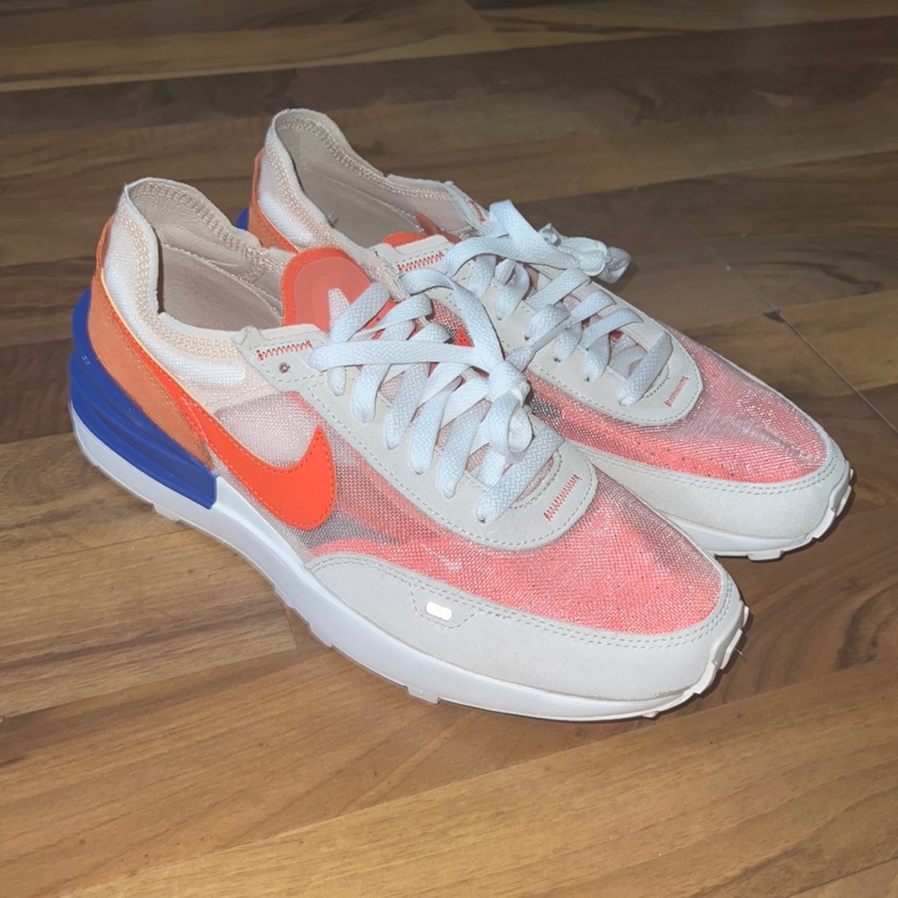 New Nike Waffle One Rush Orange